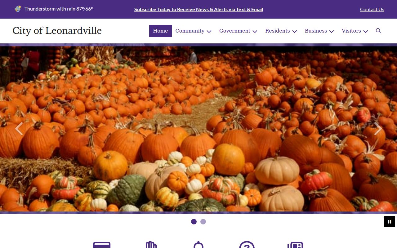 Leonardville court records official city website